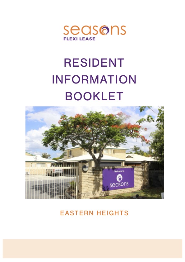 Seasons_Resident Handbook Eastern Heights